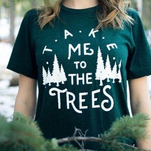 Moore Green Graphic Tee